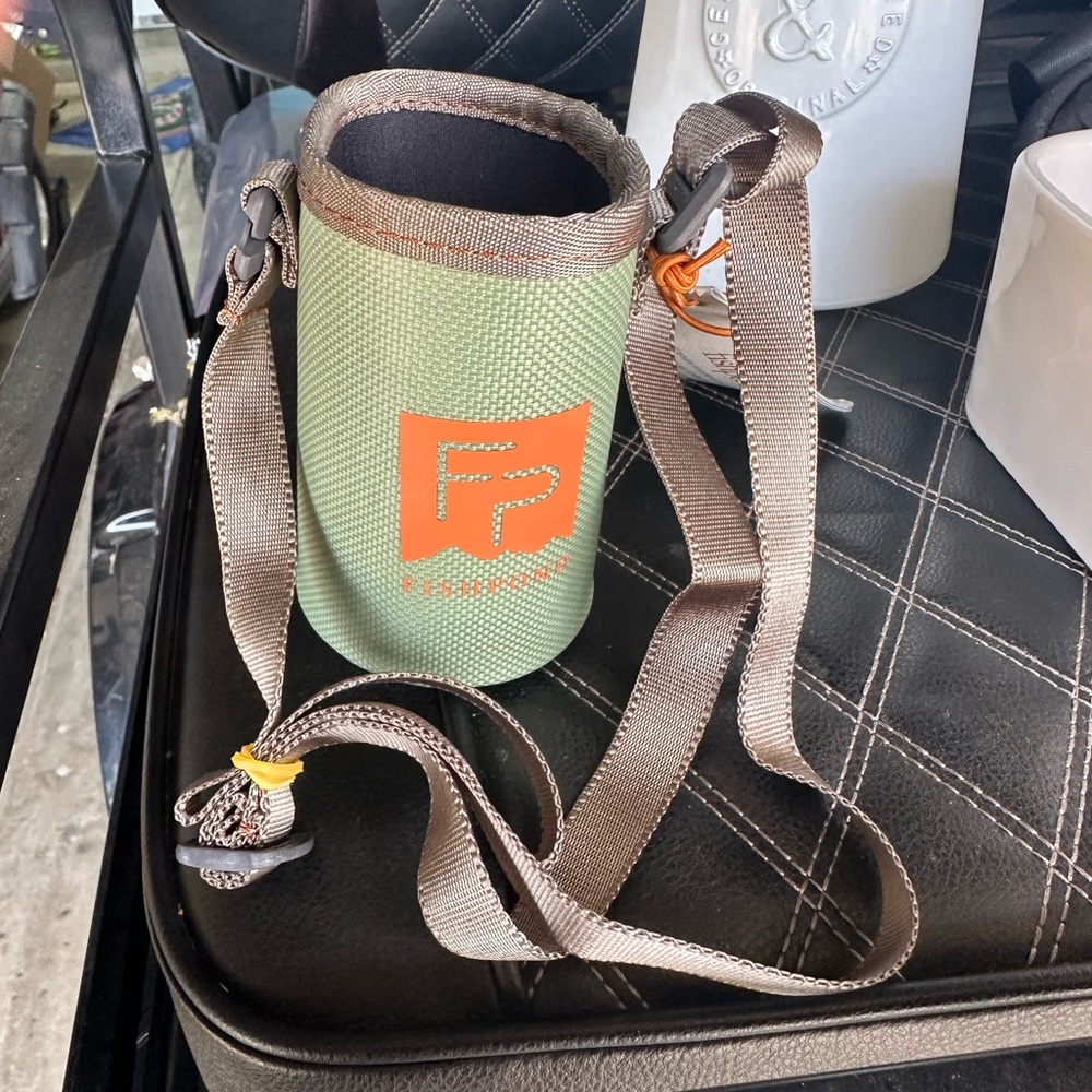 Fishpond river Rat Green and Brown beverage holder